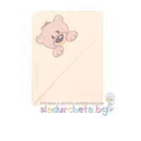 Хавлия с качулка Sunny Kids, Мече в екрю-cSIFj.jpeg