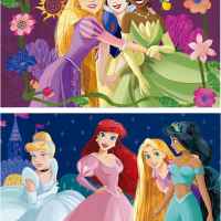 Дървен пъзел Educa, Дисни принцеси 19672, 2 х 25 части-cSK7f.jpeg