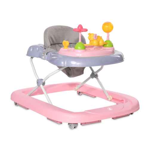 Проходилка Lorelli HAPPY LAND Bubblegum, розова