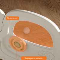 Бебешка ограда с баскетболен кош и табло с активности Feelkids, Сива кола-chT8D.jpeg