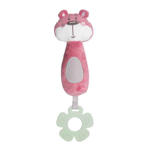 Мека играчка с чесалка и свирка Canpol Pastel Friends, розова-ckL7G.jpg