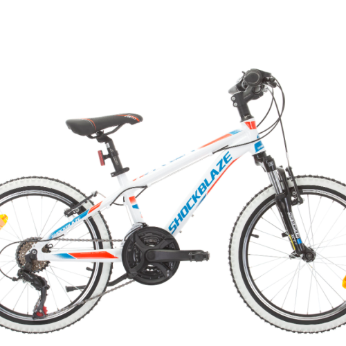 Детски велосипед Shockblaze Warrior 20, 18sp бял