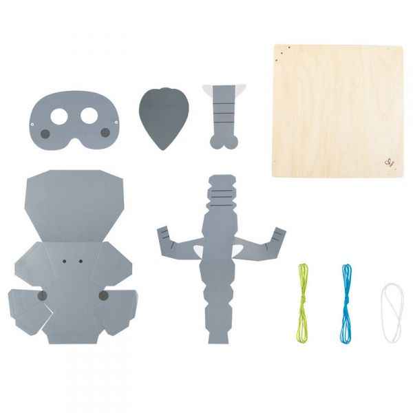 Направи си сам картина и маска Hape, Слонче-csC8g.jpeg