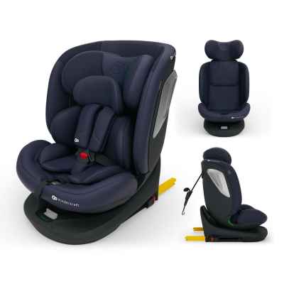 Столче за кола KinderKraft I-Grow 2 PLUS 40-150 см, Navy