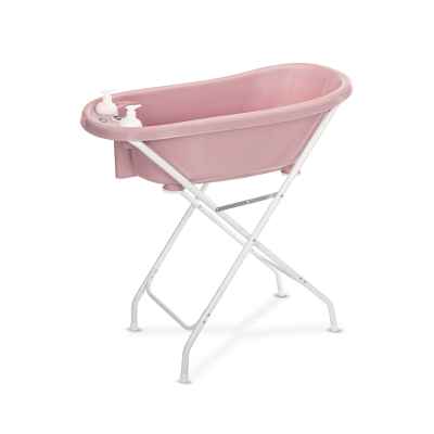 Бебешка вана със стойка Lorelli, Nordic pink