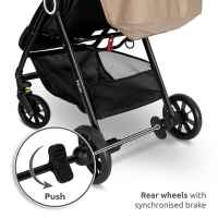 Лятна бебешка количка Lorelli Noir, Beige-dInqa.jpeg