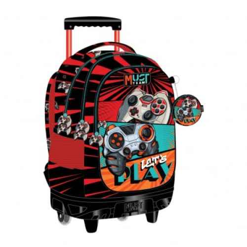 Детска раница тролей Must, Let's play