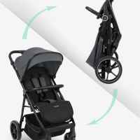 Лятна бебешка количка Kikka Boo Lucy, Black-dR7nF.jpeg