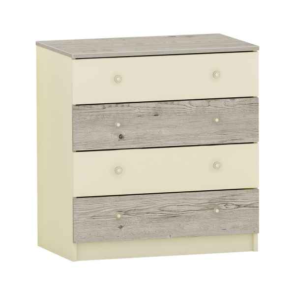 Скрин с четири чекмеджета Arbor №10, Хималайски дъб + Ванилия-dRxzH.jpg