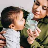 Неразливаща се чаша Tommee Tippee Soft Spout, BACSHIELD, с дръжки, зелена с Бухал, 150 мл, 4м+-dSIUA.jpeg