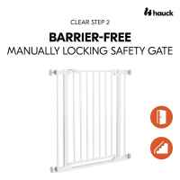 Предпазна преграда за бебе Hauck Clear Step 2, White-dVaYW.jpeg