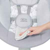 Бебешка eлектрическа люлка/шезлонг KinderKraft, 2 в 1, LULI, Сива-dX0f5.jpeg