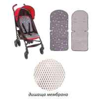 Универсална подложка за количка и столче за кола с 3D мембрана Sevi baby, цветя-dXpnw.jpeg