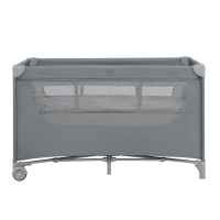 Бебешка кошара на две нива Kikka Boo Nighty Night, Grey 2026-daTno.jpeg