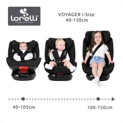 Столче за кола Lorelli Voyager Grey РАЗПРОДАЖБА
