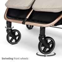 Количка за близнаци Lorelli DUO + чанта, Grey-diRmY.jpeg