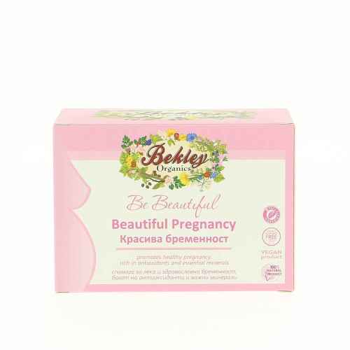 Чай за красива бременност Bekley Organics, 18 филтърни пакетчета