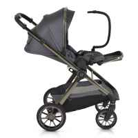 Комбинирана бебешка количка 2в1 Cangaroo iClick, Сива-e2Xzm.jpeg