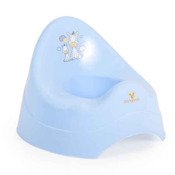 Обикновено гърне Cangaroo Zebra, пастелно син-eGwU9.jpeg