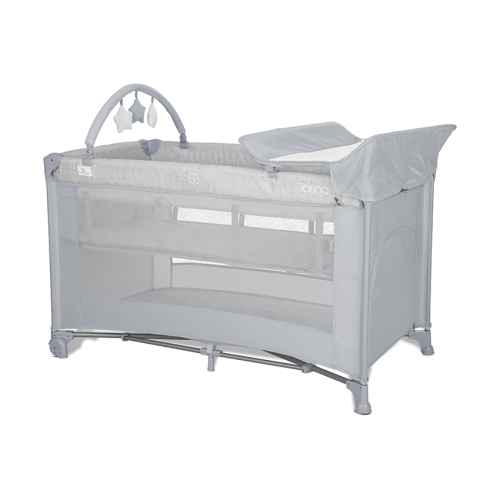 Бебешка кошара Lorelli TORINO 2 Нива Плюс, Grey