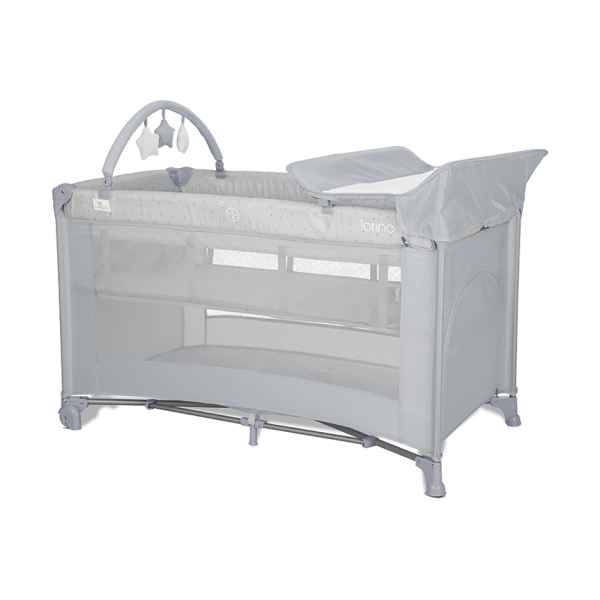 Бебешка кошара Lorelli TORINO 2 Нива Плюс, Grey-eIJEq.jpeg