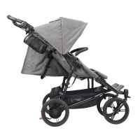 Бебешка количка за близнаци Mountain Buggy Duet Luxury Collection, Сива-eJFSb.jpg