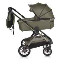 Комбинирана бебешка количка 2в1 Cangaroo iClick, Зелена-eKzEt.jpeg