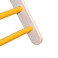 Пиклер триъгълник 2 в 1 Ginger Home, Дървена катерушка и пързалка-eLIrJ.jpeg