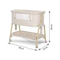 Бебешка кошара Lorelli Millie, Beige-eMB8Y.jpeg