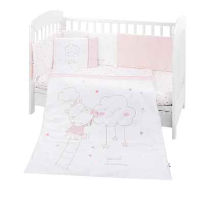 Бебешки спален комплект Kikka Boo 6 части, Hippo Dreams