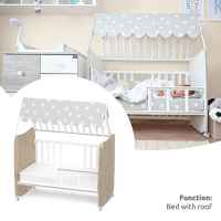 Бебешко легло Lorelli Stars 60x120 см, Бяло+Baby blue-eY4r2.jpeg