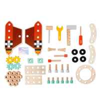 Детска дървена работна маса Classic World, Ракета-eZYcu.jpeg