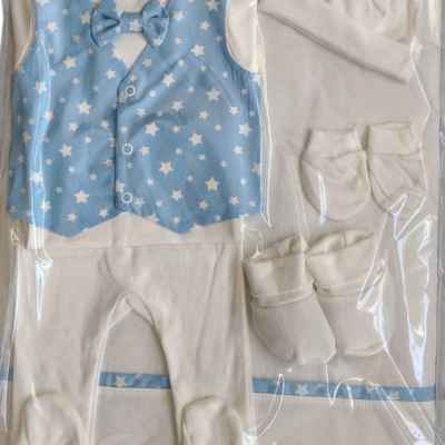 Комплект за изписване Светли, Син