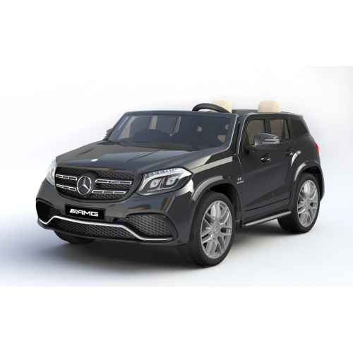 Акумулаторен джип JJ Mercedes GLS 63 AMG 4х4, двуместен черен металик