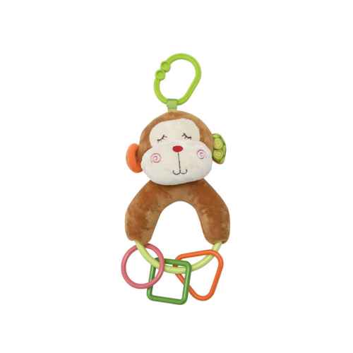 Дрънкалка Lorelli Toys ФИГУРИ, Маймунка