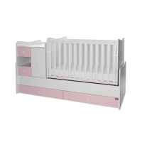 Бебешко легло Lorelli MiniMAX NEW 190/72, БЯЛО/ORCHID PINK-efCcc.jpeg