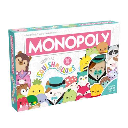 Настолна игра Winning Moves, Monopoly, Squishmallows
