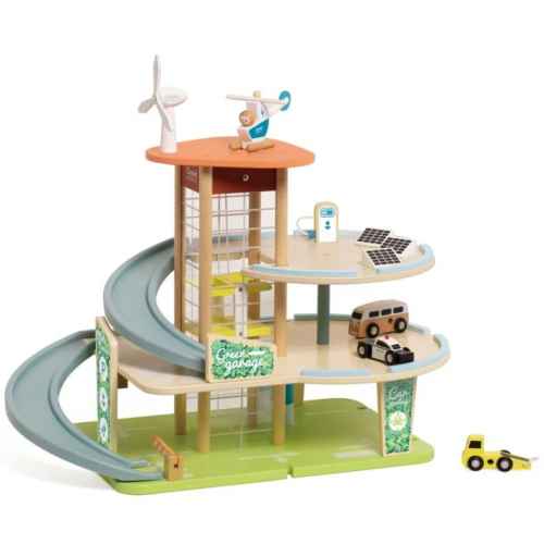 Дървен еко гараж на 3 етажа Classic World