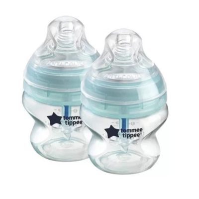 Шише за хранене Tommee Tippee Advanced Anti-Colic 0м+, 150 мл, 2 бр.