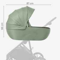 Комбинирана бебешка количка 2в1 Kikka Boo Thea, Army Green 2024-f6Zvf.jpeg