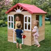 Детска дървена къща за игра Ginger Home, 115×102×129 см-f7AsJ.jpeg