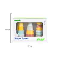 Дървена нанизка с пирамиди Tooky Toy-fB2y6.jpeg