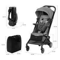 Лятна бебешка количка KinderKraft Pilot 2, Platinum gray-fD7Ie.jpeg