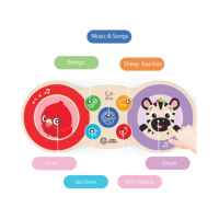 Музикална играчка Hape, Baby Einstein, Дървен сензорен барабан-fKeno.jpeg