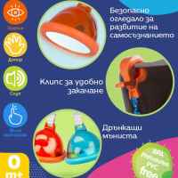 Плюшена висяща играчка Playgro, Динозавър Дени-fMobT.jpeg