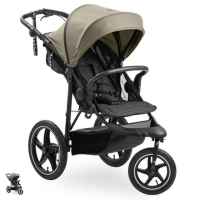 Бебешка лятна количка триколка Hauck Runner 3, Jungle Green-fOmF4.jpeg