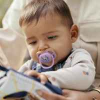 2 бр. залъгалки Philips Avent Ultra Air 6-18м листо и коте, розово-fX9xE.jpeg