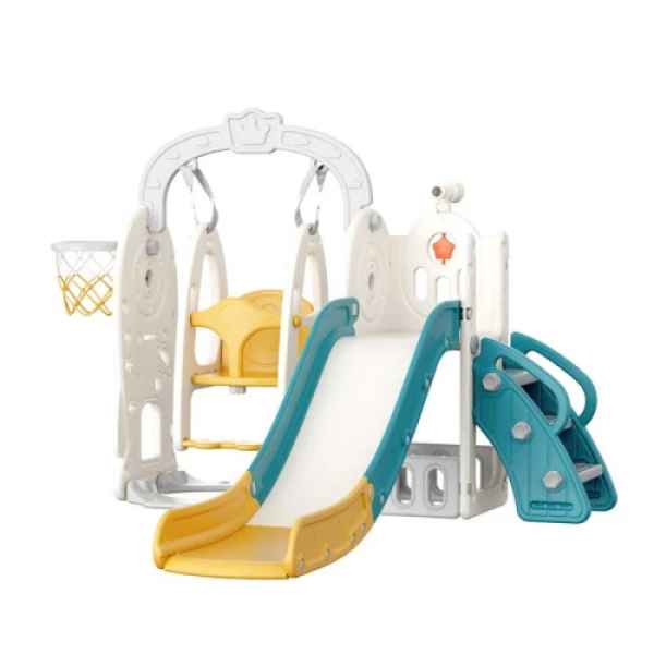 Детска пързалка с люлка 5 в 1 Feelkids, Castle-fXX30.jpeg