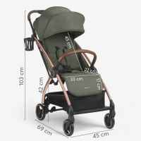 Лятна количка с автоматично сгъване Kikka Boo Joy, Black-ffC8L.jpeg