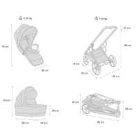 Комбинирана бебешка количка 2в1 Avionaut SIRIUS, Grey-fktnS.jpeg